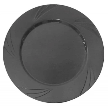 KRİSTAL TABAK (SİYAH)