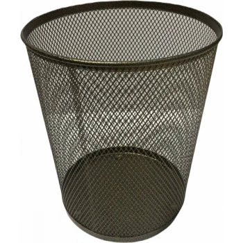 KROM DELİKLİ ÇÖP KOVASI