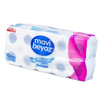 Mavibeyaz Tuvalet Kağıdı 10lu