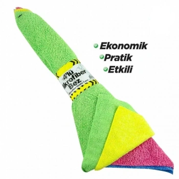 MİKROFİBER BEZ 4LÜ 30*30