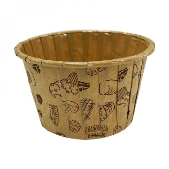 MUFFİN KEK KAPSÜLÜ (DESENLİ KRAFT) K18