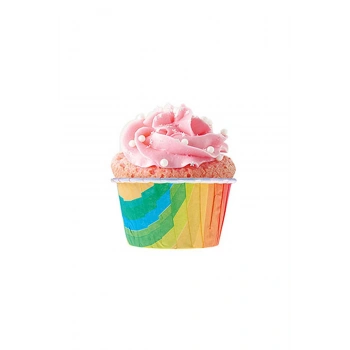 MUFFİN KEK KAPSÜLÜ (GÖKKUŞAĞI)