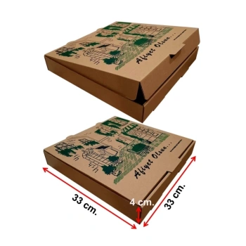 PİZZA KUTUSU 33*33*4 CM