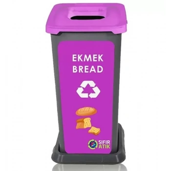 PLASTİK GERİ DÖNÜŞÜM ÇÖP KUTUSU (EKMEK ATIK)