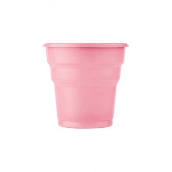 ROLL UP PLASTİK BARDAK (PEMBE)