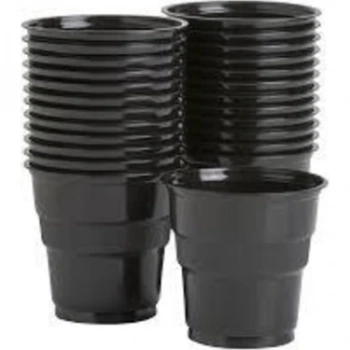 ROLL UP PLASTİK BARDAK (SİYAH)