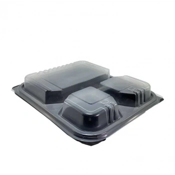 ÜÇ GÖZLÜ KAPAKLI SICAK YEMEK KABI