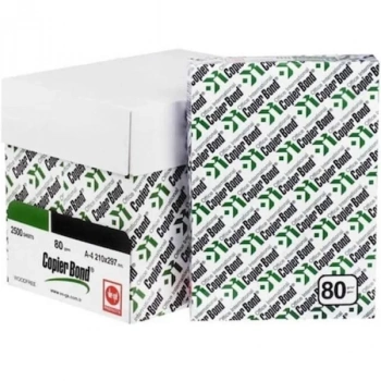 Vege Copier Bond A4 Fotokopi Kağıdı 80 Gr 1 Koli 5 Paket (2.500 Sayfa)