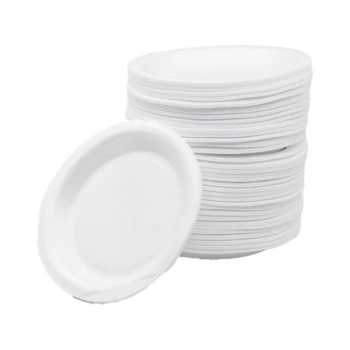 Yuvarlak 22 CM Köpük Tabak 100lü