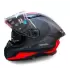 AXXIS PANTHER PRESTIGE B3 MAT FLUO KIRMIZI KASK MAT KIRMIZI
