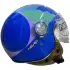 KASK ÇENESİZ Y.M NERO  MAVİ - YEŞİL