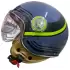 KASK ÇENESİZ Y.M NERO  GRİ - YEŞİL
