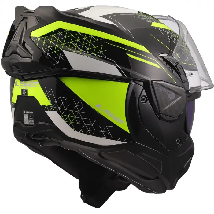LS2 ADVANT 2 ASTRAL NEON SARI KASK - M