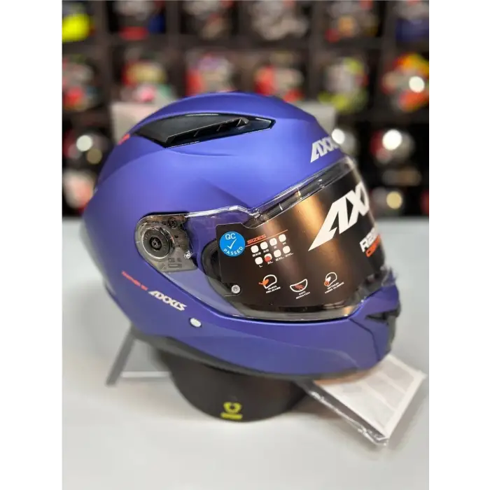 AXXIS PANTHER SV SOLID A7T MAT MAVİ KASK MAT MAVİ