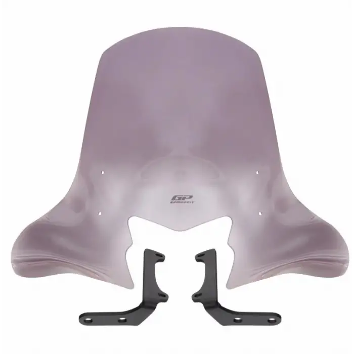 GP KOMPOZİT HONDA DİO 2021-2024 UYUMLU ÖN CAM FÜME 58 CM ( SİPERLİK )