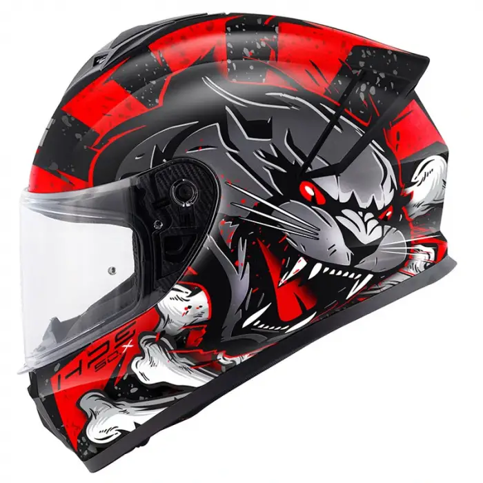 GIVI 50.X WILD MAT SİYAH-KIRMIZI KASK MAT SİYAH - KIRMIZI