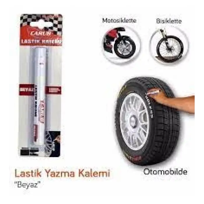 LASTİK KALEMİ BEYAZ