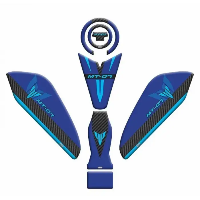 YAMAHA MT 07 2025 UYUMLU TANK PAD MAVİ