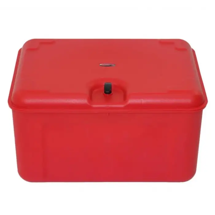 GP KOMPOZİT UNİVERSAL PLASTİK ISI YALITIMLI PİZZA SERVİS ÇANTASI KIRMIZI