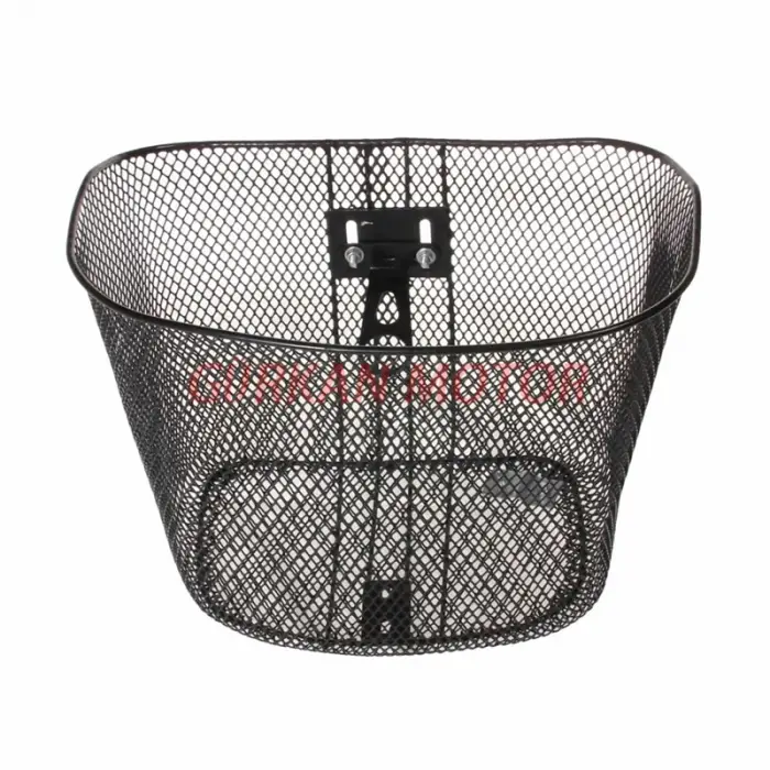 26 MTB ÖN SEPET DEMİR SİYAH