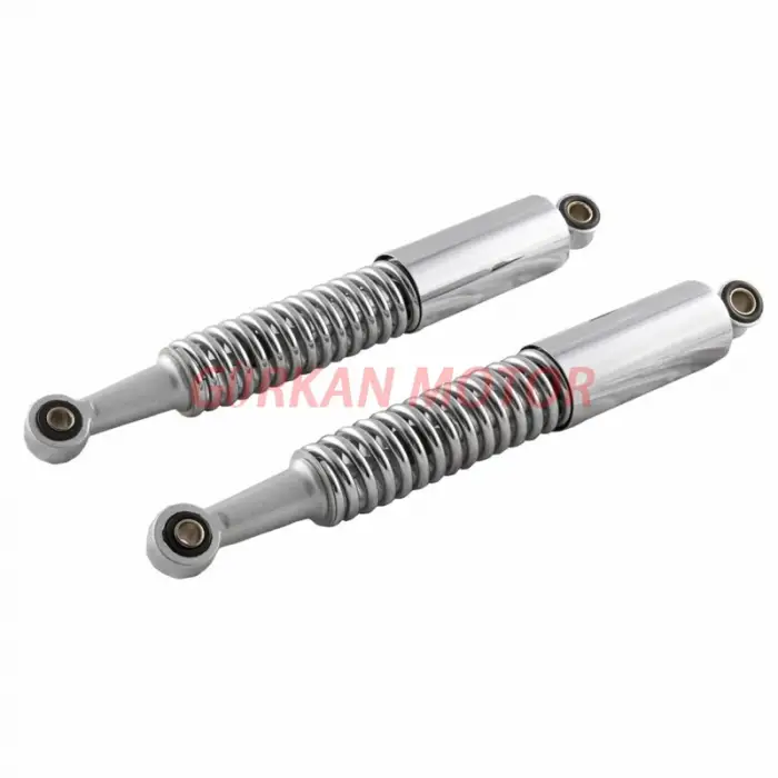 ARKA AMORTİSÖR KROM 38 CM CUB [TAKIM]