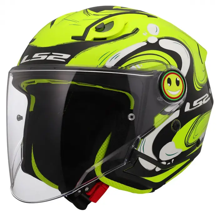 LS2 FUNNY 2 ÇOCUK KASK GLUP NEON SARI NEON SARI