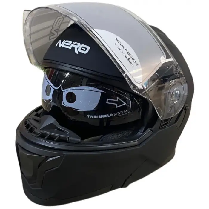 NERO ÇENE AÇILIR KASK