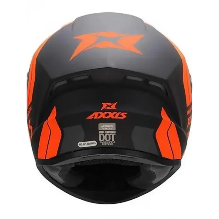 AXXIS DRAKEN S SIMAN B4 MAT FLUO ORANGE KASK MAT FLUO ORANGE