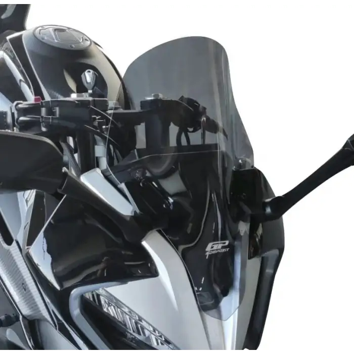 GP KOMPOZİT CF MOTO 250 SR 2020-2024 UYUMLU ÖN CAM FÜME 42 CM ( SİPERLİK )
