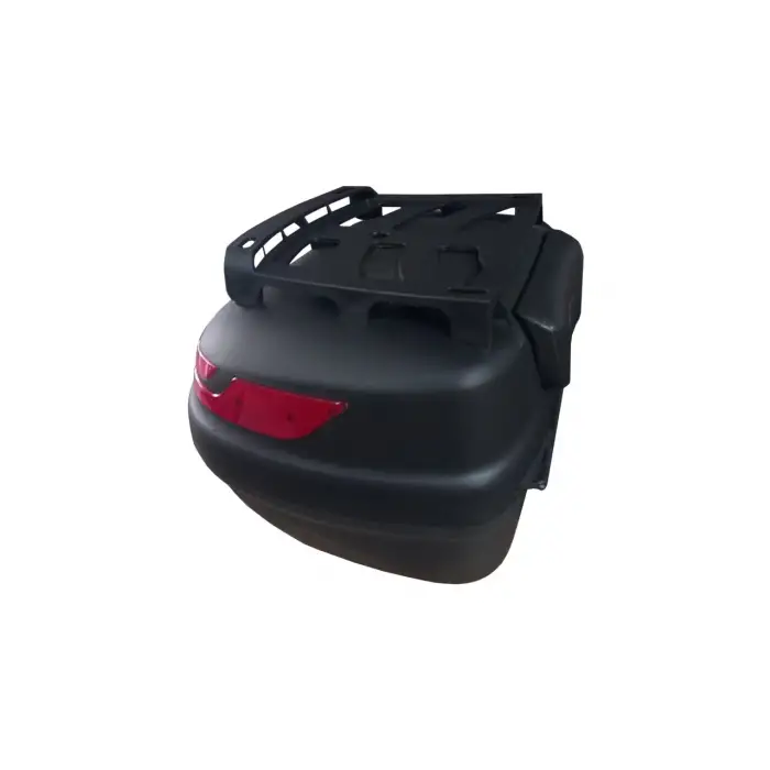 MOTOSİKLET ARKA ÇANTA MAXEM SL45 FULL SİYAH 45 LT