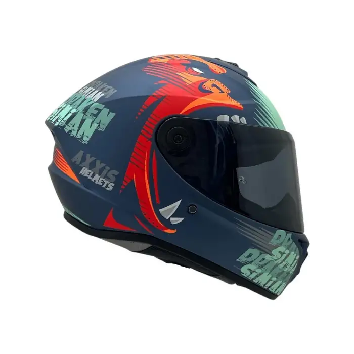 AXXIS DRAKEN S SIMAN B6 MAT YEŞİL KASK MAT YEŞİL