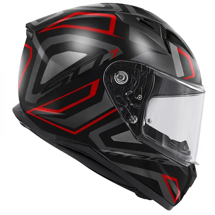 GIVI 50.7 PROTON KASK MAT TITANIUM - KIRMIZI