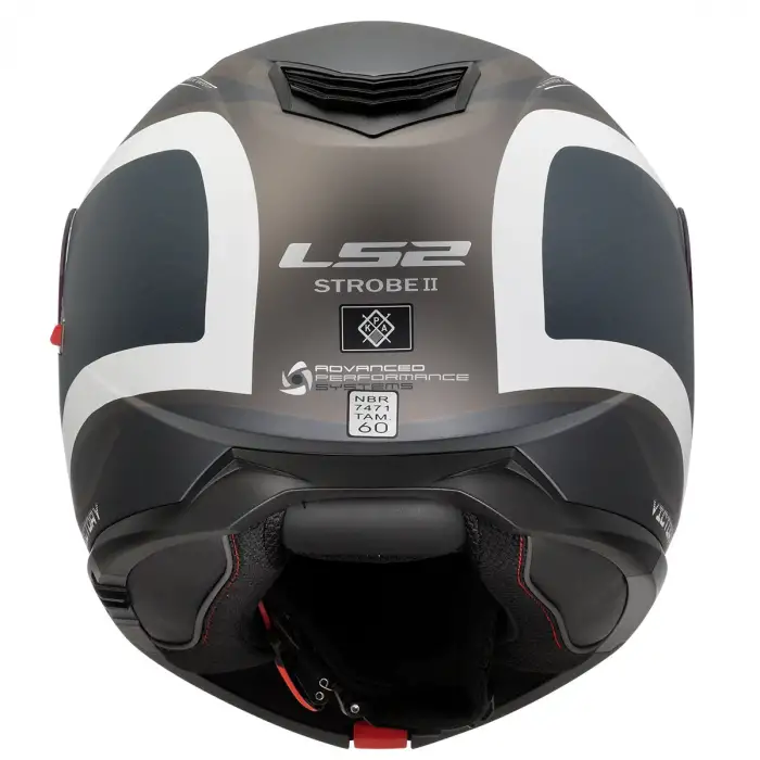 LS2 STROBE 2 VICTORY MAT GRİ-MAVİ-KUM KASK MAT GRİ - MAVİ KUM