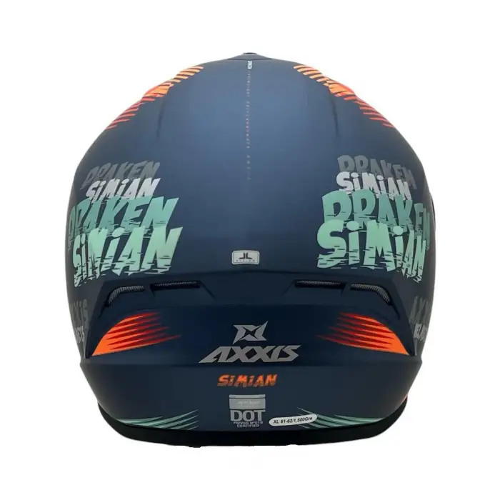 AXXIS DRAKEN S SIMAN B6 MAT YEŞİL KASK MAT YEŞİL