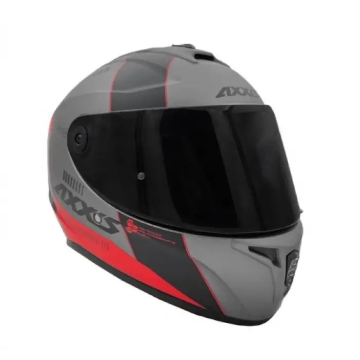 AXXIS DRAKEN S MP4 C5 MAT KIRMIZI KASK MAT KIRMIZI