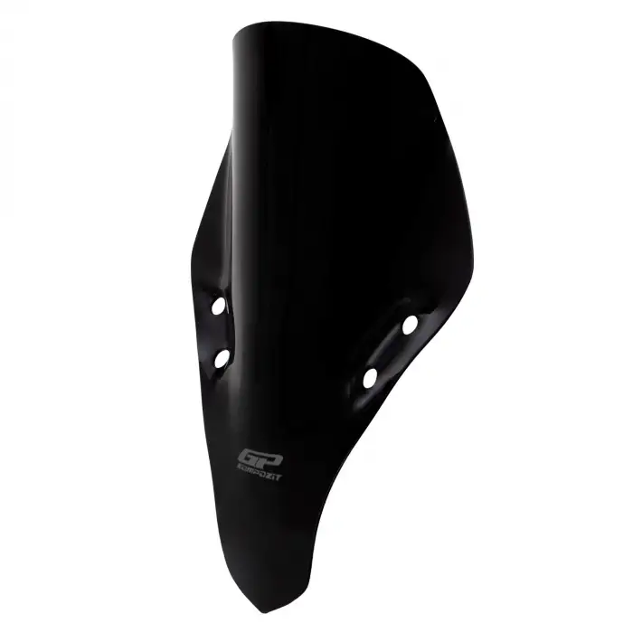 GP KOMPOZİT CF MOTO 250 SR 2020-2024 UYUMLU ÖN CAM SİYAH 42 CM ( SİPERLİK )