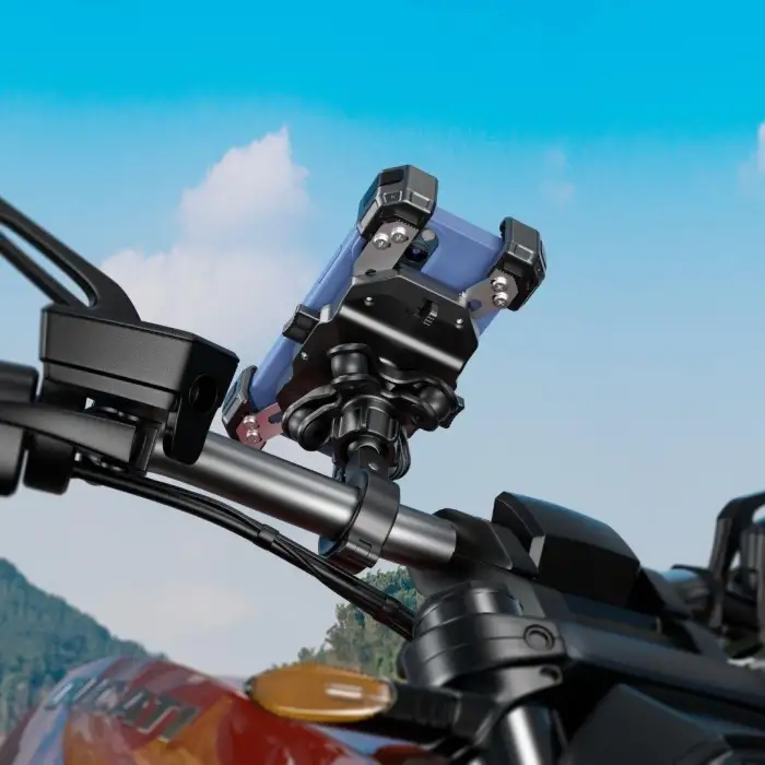 NUKRO M11C TİTREŞİM MODÜLLÜ TELEFON TUTUCU