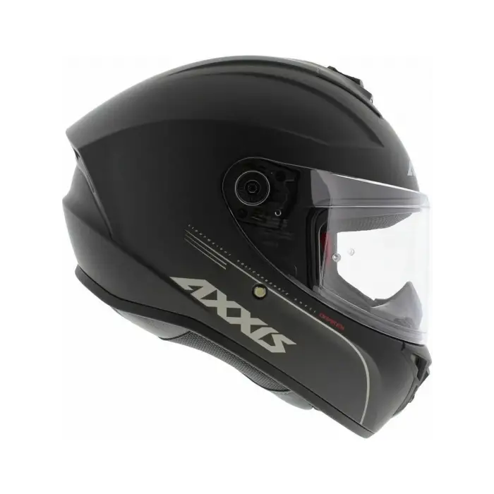 AXXIS DRAKEN S SOLID V.2 MAT SİYAH KASK MAT SİYAH