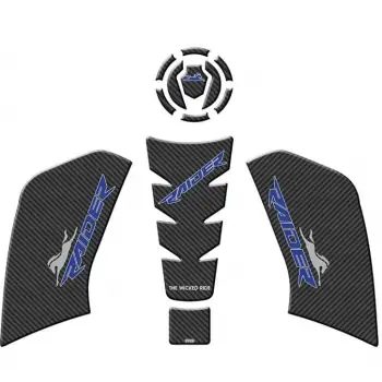 TVS RAIDER 125 2023-2024 UYUMLU TANK PAD SET