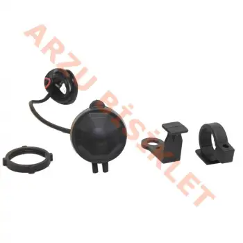 USB ŞARJ CİHAZI ÇİFT ÇIKIŞ [AÇ KAPA DÜĞMELİ]