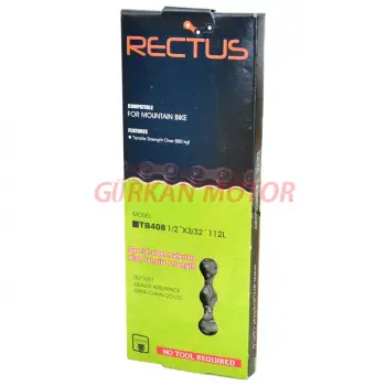 MTB ZİNCİR RECTUS [112 LİNK-116 LİNK] KUTULU