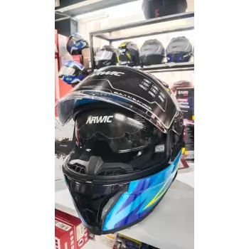 ARWİC AR939 PRO BLUE FULL FACE KASK MAVİ