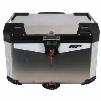 GP KOMPOZİT UNİVERSAL 57 LT ALÜMİNYUM GRİ MOTOSİKLET ÇANTASI