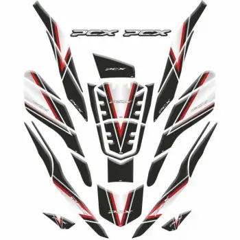 HONDA PCX 2021-2023 UYUMLU TANK PAD SET