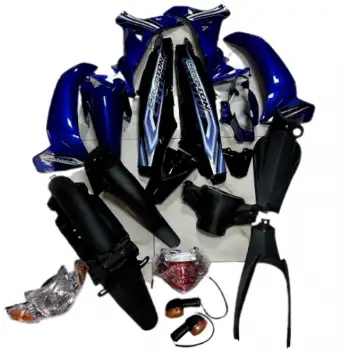 KAPORTA SETİ MAVİ CRYPTON C8 [FAR - STOP DAHİL]