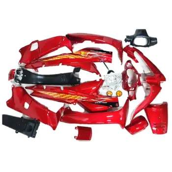 KAPORTA SET [KIRMIZI] [FAR+STOP+SİNYAL DAHİL] [KALIPSO - ÇELİK] CUB