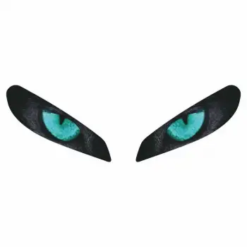 CF MOTO 250 SR 2020 - 2024 UYUMLU FAR STİCKER MAVİ