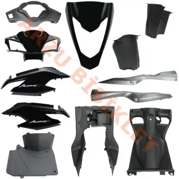 KAPORTA SET FULL [SİYAH] [YENİ MODEL] HONDA ACTIVA S