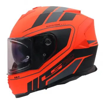 LS2 STORM 2 FIST KASK MAT TURUNCU - SİYAH