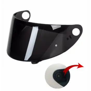 AXXIS DRAKEN S SİYAH VİZÖR V-18C